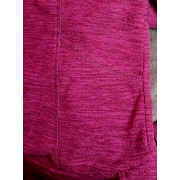 St John's Bay Women’s Pull Over Mock Neck Sweat Shirt Fuchsia M - Picture 6 of 6